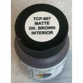 Tru-Color Paint Paint, Dark Brown Interior TCP607